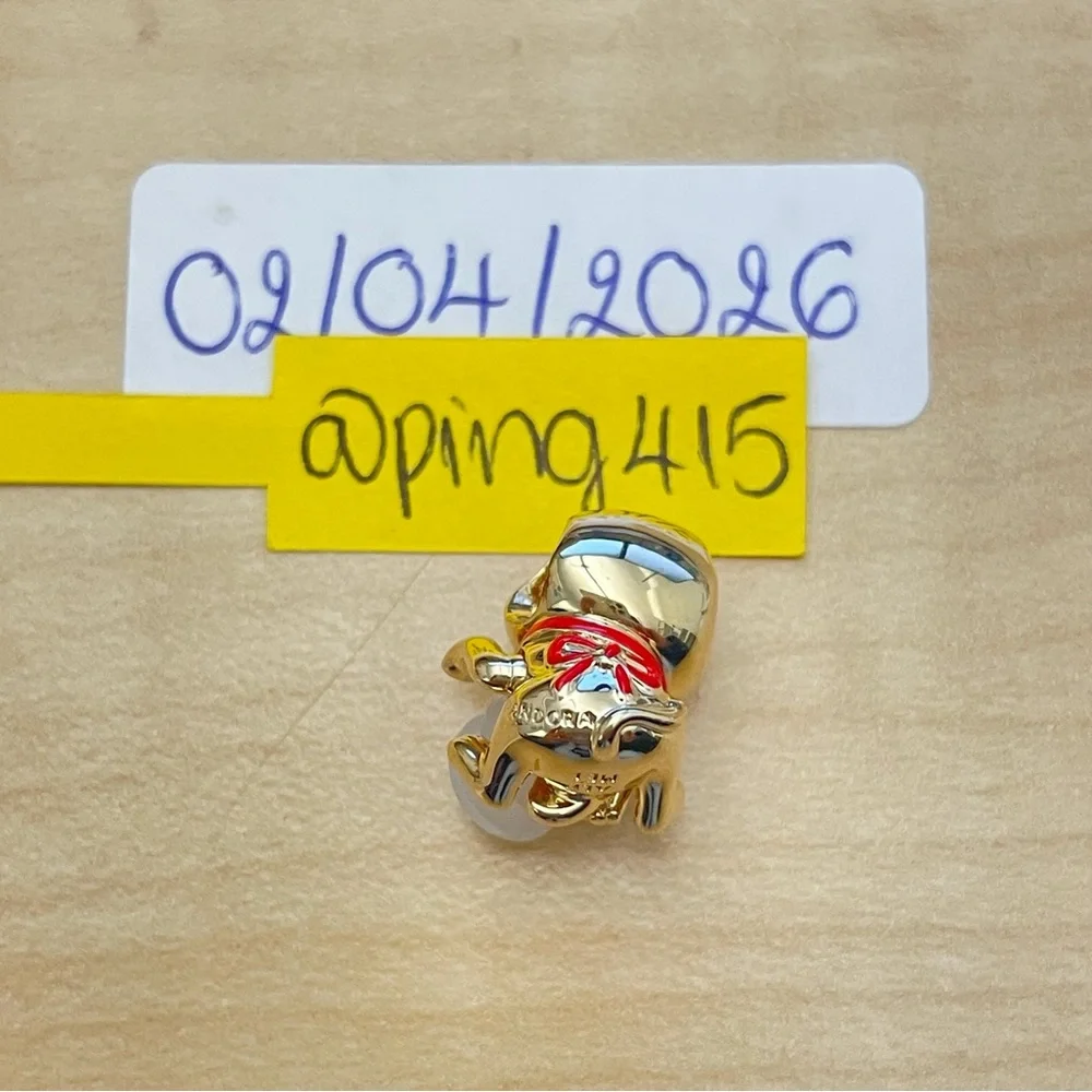Pandora Shine Fortune Cat charm - Picture 11 of 15